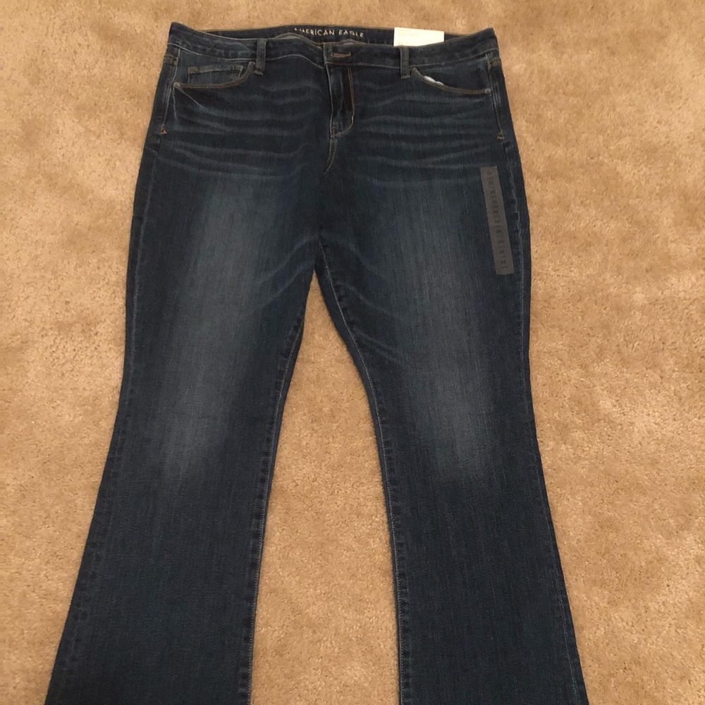 American eagle skinny kick jeans